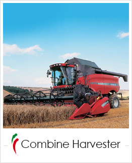 industrial screen print applications: combine harvester