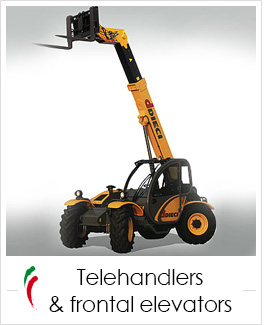 industrial screen print applications: telehandlers and frontal elevators